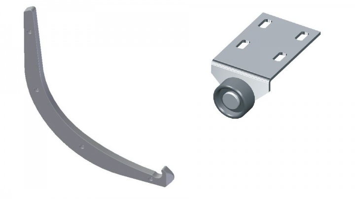 pohištveno kolo AR 117-1 in vodilo TP 003-2